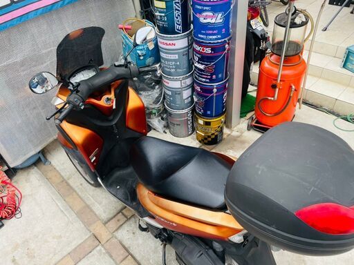 ★実動！ヤマハ トリシティ125 ロングスクリーン・BOX付 ウーバー・出前館等に！ 千葉 木更津から ローンOK！ 配送OK！ 通勤 通学 125cc★ ☆実動！ヤマハ トリシティ125 ロングスクリーン・BOX付 ウーバー