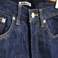 AURALEE オーラリー 20ss デニム パンツ メンズ S 28inch 日本製 HARD TWIST DENIM 5P PANTS ジーンズ ジーパン 名品 正規品 古着 カジュアル ウェア モード ドレス ビジネス