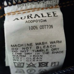 AURALEE オーラリー 20ss デニム パンツ メンズ S 28inch 日本製 HARD TWIST DENIM 5P PANTS ジーンズ ジーパン 名品 正規品 古着 カジュアル ウェア モード ドレス ビジネス