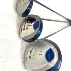 【SOLD OUT】◆Wilson ウィルソン◆ゴルフクラブ 全12本セット＋ 超美品 IGNIO キャディバッグ付き