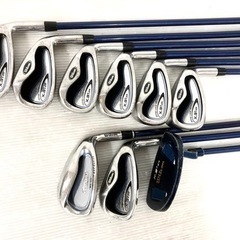【SOLD OUT】◆Wilson ウィルソン◆ゴルフクラブ 全12本セット＋ 超美品 IGNIO キャディバッグ付き