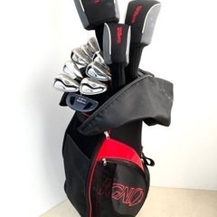 【SOLD OUT】◆Wilson ウィルソン◆ゴルフクラブ 全12本セット＋ 超美品 IGNIO キャディバッグ付き