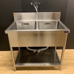 マルゼン maruzem 業務用 二層シンク 流し台 洗い場 厨房キッチン 店舗