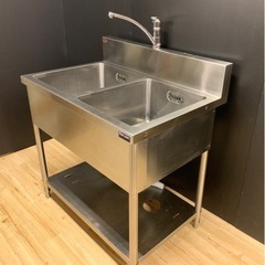 マルゼン maruzem 業務用 二層シンク 流し台 洗い場 厨房キッチン 店舗