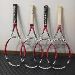 テニスラケット 4本セット