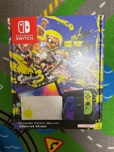 【未開封】Nintendo Switch 有機EL スプラトゥーン 3 エディション 本体 24080円