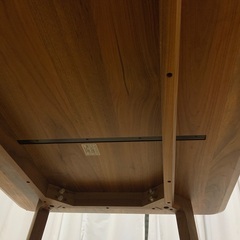 ウォールナット総無垢材大判ダイニングテーブル横幅200*奥行85高72天板30mm厚カンディハウステン？無印良品リッツウェルアクタスマスターウォールマルニ木工好きに