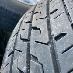 【引取先決定】ハイエース　純正ホイール195/80R15純正ナット付