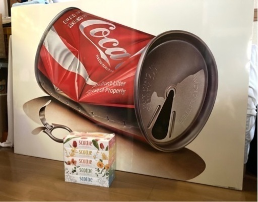 (取引中】コカコーラ　超大型パネル