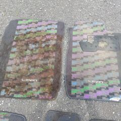 入手困難　絶版品 トヨタ AE111 AE110 カローラレビン 後期 純正フロアマット スプリンタートレノ 内装　カーペット