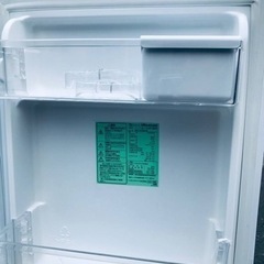 ①✨2021年製✨2513番 Hisense✨ノンフロン冷凍冷蔵庫✨HR-G13B-W‼️