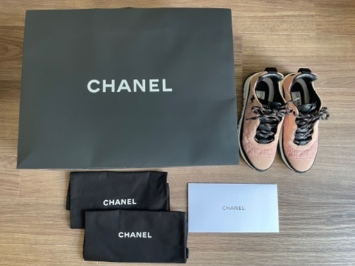 安 CHANEL☆ピンクスニーカー size36 - bravista.com.br