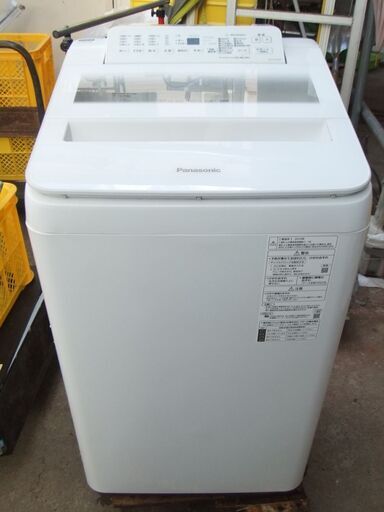 G594　Panasonic　全自動洗濯機　7.0KG  NA-FA70H7  ２０１９年製