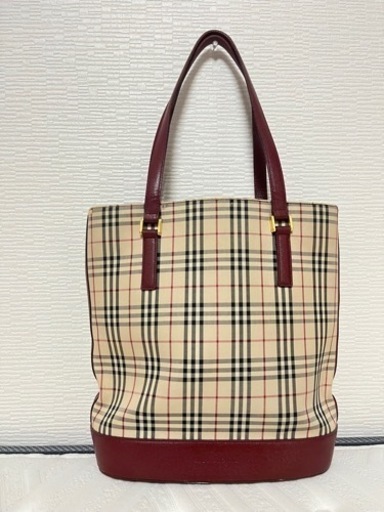 Burberry バーバリー　ノバチェック柄　トートバッグ　鞄　バッグ