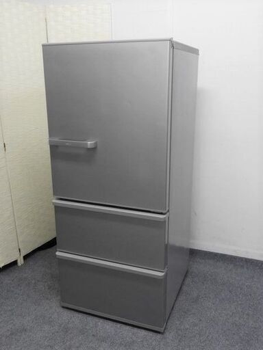 AQUA/アクア AQR-27（S） 冷蔵庫 272L 右開き 3ドア ミスティシルバー ロータイプ約142cm 2020年製 中古家電 店頭引取歓迎 R6465)