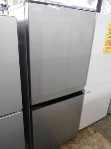 AQUA　２ドア冷蔵庫　AQR-J13M　2022年製　126L