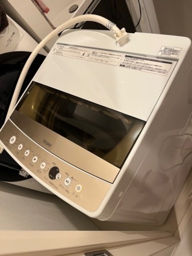 ハイアール　洗濯機　2021年製