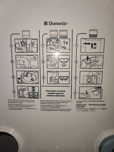その他 DOMETIC 携帯トイレ新品未使用