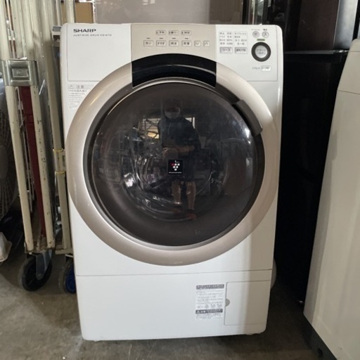 SHARP ドラム式洗濯機　ES-S70-WL 2015年製