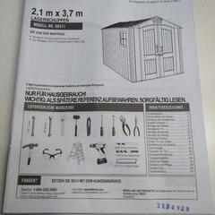 屋外用物置 213×366