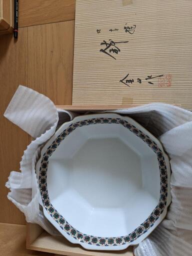 九谷焼　金山作　大鉢　小皿骨董品