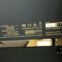 ジモティ来店特価!!　電子ピアノ　Roland　HP605　2017　　J-775