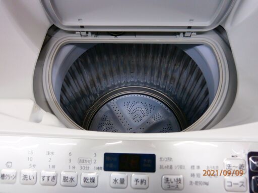 SHARP　洗濯乾燥機　ES-TX5E-S　2021年製