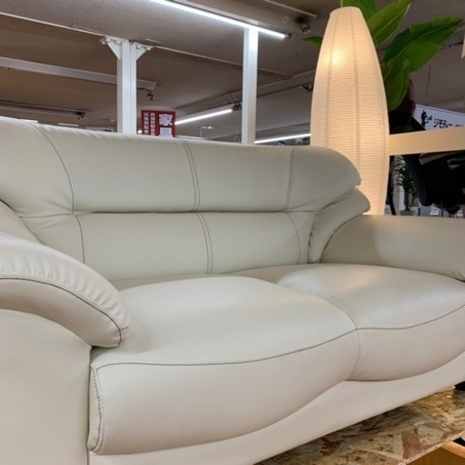 2人掛けソファー【店頭取引限定】【中古品】早い者勝ち！足立区近郊配送可能！