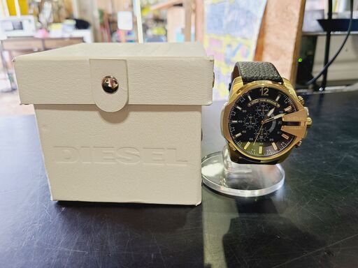 【愛品館市原店】 DIESEL クロノグラフ腕時計 ディーゼル メンズ DZ4344 メガチーフ