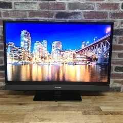 即日受渡❣️全国送料込東芝32型液晶HDMI×2端子搭載ゲームザダイレクト大画面で 即日受渡❣️東芝32型REGZAゲームザダイレクト機能で大画面11000円