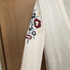 刺繍が可愛いカーディガン