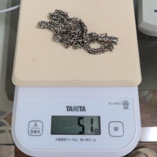 pt850喜平ネックレス51g50cm