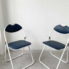 【美品】折りたたみ式パイプ椅子10脚セット　ベランダやバルコニー...