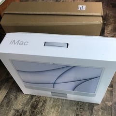 【ネット決済】iMac 24インチ　箱だけ　2021年　美品
