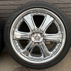 レーベンハート LOWENHART◇19×8JJOFF44 5穴 PCD5H◇245/40R19 4本 