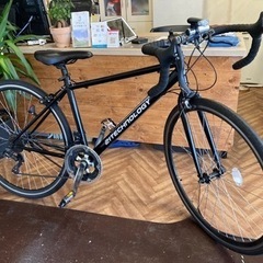 【700×28c】ロードバイク　14段変速　ブラック 700×28c】ロードバイク 14段変速 ブラック