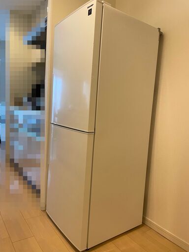 【2019年製】シャープ 冷凍冷蔵庫(メガフリーザー搭載) 280L 2ドア ホワイト SHARP SJ-PD28E-W