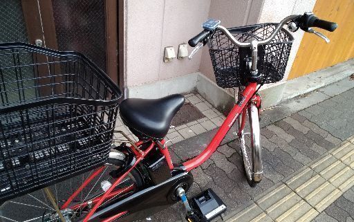 美品 パナソニック 電動自転車 VIVI DX 16Ah 26型 ビビ レッド 公式】ビビ・DX｜電動アシスト自転車｜Panasonic