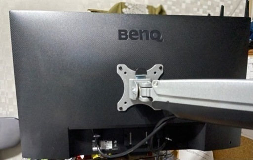 PCモニター　BenQ GW2780 （FreeSync）エレコム ディスプレイアーム DPA-SL02SV付き - 浜松市