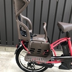 新車☆大特価 ブリヂストン 子供乗せ電動アシスト自転車 アシスタC STD 3人乗り対応チェリーローズ