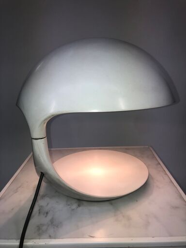 【激レア】NICK WHITE  Cobra Table Lamp 白 （ビンテージ品）