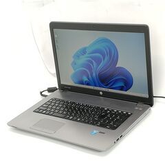 保証付 即使用可能 17.3型 ノートパソコン HP 470 G2 中古動作良品 第