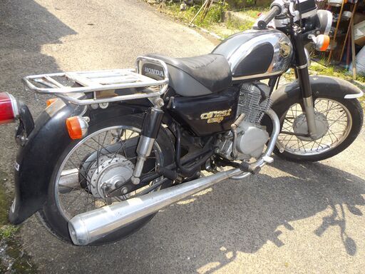 "昭和レトロ”　ホンダ旧車ビジネスバイクCD1２５Tベンリイ