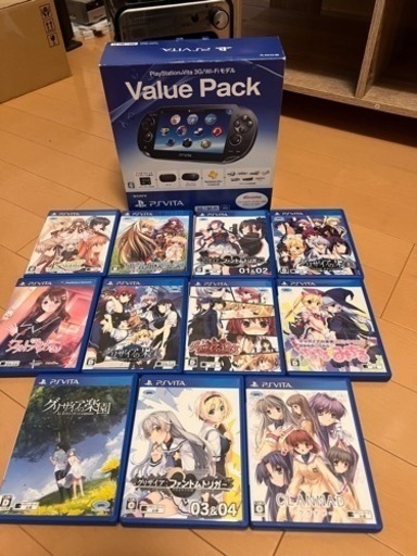 psvita本体、ソフト、一式