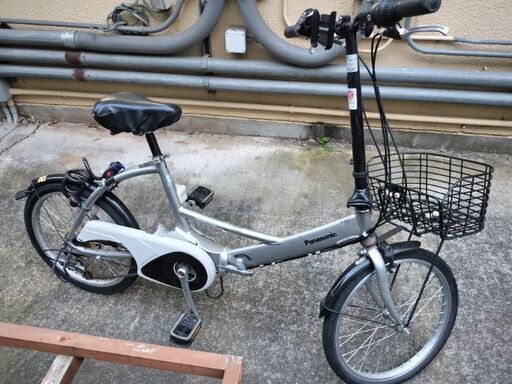 パナソニック製折りたたみ電動自転車