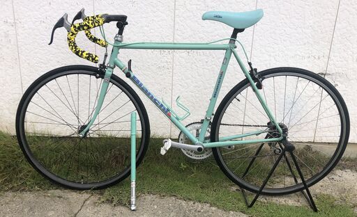 ビンテージBianchi COLUMBUS MADE IN ITALY クロモリフレーム 700C