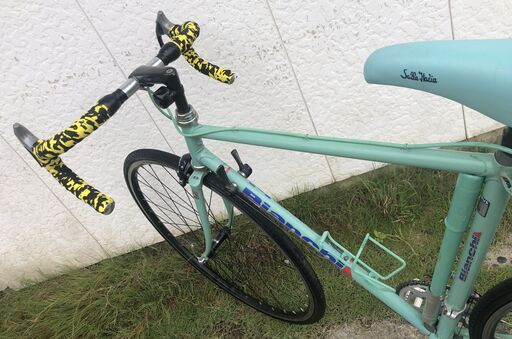 ビンテージBianchi COLUMBUS MADE IN ITALY クロモリフレーム 700C