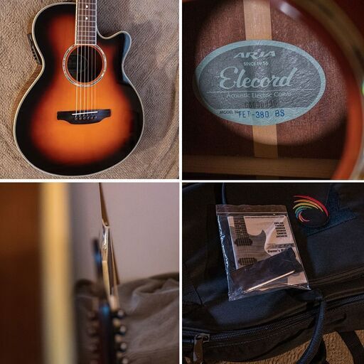 ARIA FET-380 + ギグバッグ