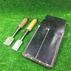 助丸 ハイス鑿 のみ二本セット(35㎜ 30㎜)【市川行徳店】【店頭取引限定】【中古】管理番号：ITGIKZODTCXC