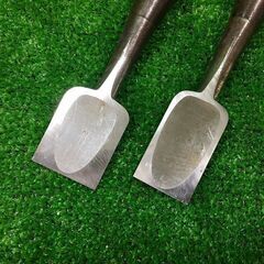 助丸 ハイス鑿 のみ二本セット(35㎜ 30㎜)【市川行徳店】【店頭取引限定】【中古】管理番号：ITGIKZODTCXC